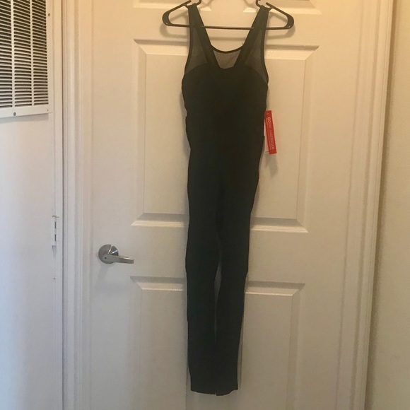 GOOD AMERICAN MIXED MESH TRAINING JUMPSUIT-NWT - Picture 4 of 7